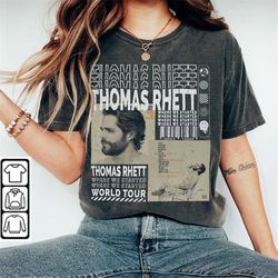 Thomas Rhett Music Shirt, Merch Vintage Home Team Tour 2023 Tickets Album Where We Started 90s Y2K Gift For Fan L905M