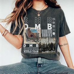 Dave Matthews Band Music Shirt, V1 Y2K Merch Vintage DMB 2023 North American Tour Album Walk Around the Moon L2504M