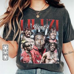 Lil Uzi Vert Rap Shirt, All The Way Live 2023 Vintage 90s Y2K Sweatshirt, Lil Uzi Vert Spider Song Gift For Fan Unisex G