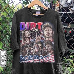 Joe Dirt Merica Movie Shirt, David Spade Vintage 90s Y2K Sweatshirt, Joe Dirt 4th Of July Gift For Fan Bootleg Unisex Gi
