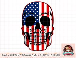 Sugar Skull American Flag 4th Of July Cool Patriotic Veteran png, instant download, digital print