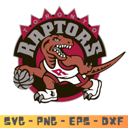 Toronto Raptors SVG Logo Design - High Resolution Design - Instant Download file.