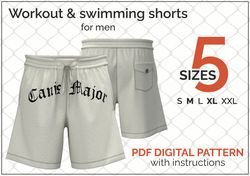 shorts sewing pattern shorts pdf sewing pattern elastic waist shorts with pockets pdf pattern