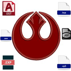 "Unite for Freedom: Embroidered Star Wars - Rebel Alliance Designs for Galactic Rebels"