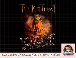 Trick r Treat Rules Longsleeve T Shirt Long Sleeve png, instant download, digital print