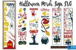 Halloween Porch Signs SVG Bundle | SVG