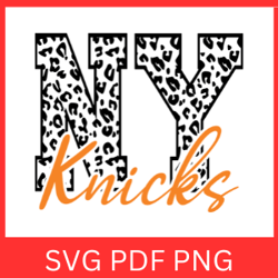 Knicks Leopard Svg| NY Knicks Leopard Svg | NY Knicks Football Svg