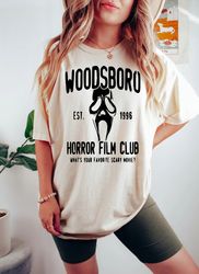 Woodsboro horror club Sweatshirt, scream , scream-ghost, thriller , horror , scary , Halloween sweatshirt