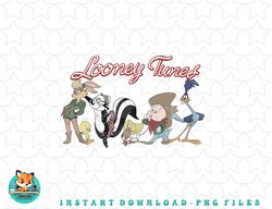 Looney Tunes Group Shot Retro Line Up png, sublimation, digital download