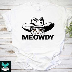 Howdy Pardner Cat Meowdy Vintage T-Shirt, Howdy Pardner Shirt, Cat Lovers Shirt, Cowboy Lovers Shirt, Cat Shirt, Cowboy