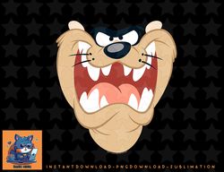 Looney Tunes Taz Face png, sublimation, digital download