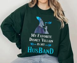 Disney Hercules Hades My Favorite Villain Is My Husband Shirt, Disney Hercules S