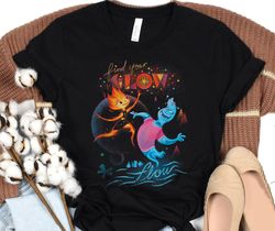 Ember and Wade Find Your Glow And Flow Shirt, Elemental Pixar Disney Movie Tee,