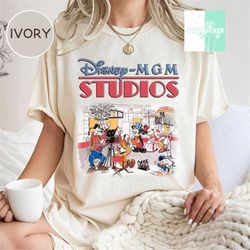 Vintage Disney MGM Studio Shirt, Vintage Disney Comfort Colors Shirt, Disney Mgm Shirt, Mickey and Friend Shirt, Disneyl