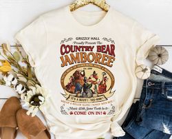 Retro Country Bear Jamboree Sweatshirt, Grizzly Hall Country Bear Jamboree, Walt
