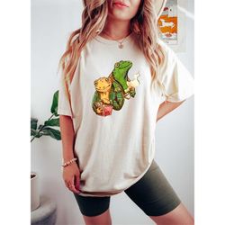Frog and Toad Shirt, Vintage Classic Book Shirt, Cottage core Aesthetic, Frog Sweatshirt, Frog and Toad Tshirt, Book Lov