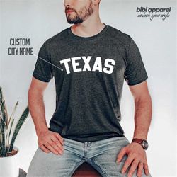 Custom Name City Shirt, Custom Design State Tee, Personalized City Name Shirt, Custom Design Shirt