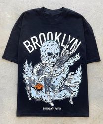 Warren Lotas   Brooklyn's finest   T shirt   NBA Kevin Durant shirt, Kyrie Irving, Ja