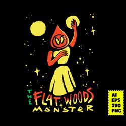 Flatwoods Monster Horror Svg, Flatwoods Monster Svg, Horror Movie Svg, Halloween Svg, Ai Digital File