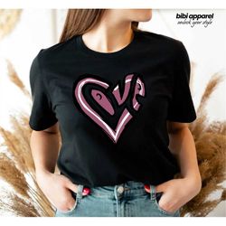Love Typography Shirt | Comfort colors t-shirt | Trendy Oversized Vintage Shirts | Very Cute and Super Comfy Sleep Shirt