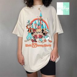Retro Walt Disney World Shirt, Disney Mickey And Friends, Disney Shirt, Disneyland Trip, Disney World Trip, Disney Magic