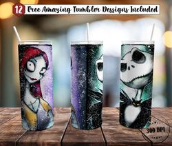 Movie Characters Tumbler,Movie Characters Straighttapered Wrap Skinny Tumbler, Movies Monster Sublimation Skinny Tumbler