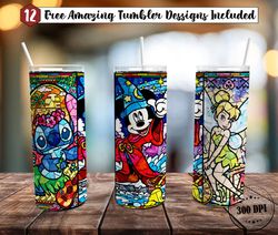 Movie Characters Tumbler, Movie Scarecrow Straighttapered Wrap Skinny Tumbler, Movies Monster Sublimation Skinny Tumbler