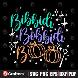 Bibbidi Bobbidi Boo Svg, Disney Halloween Svg, Cut files, Svg, Dxf, Png, Eps