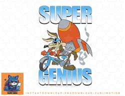 Looney Tunes Wile E. Coyote Super Genius png, sublimation, digital download