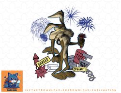 Looney Tunes Wile E. Coyote TNT Portrait Short Sleeve png, sublimation, digital download