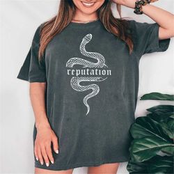 Reputation Snake Shirt, Swiftie Fan Tee, Look What You Made Me Do T-Shirt, Concert Merch, Rep Shirt, Switftie Reputation