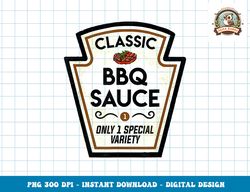 barbecue bbq sauce bottle label halloween matching costume png, sublimation copy