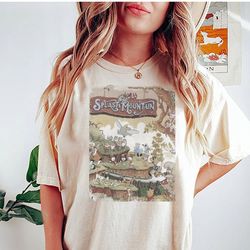 Vintage Splash Mountain Shirt, Disney Ride Shirt, Disneyworld Shirts, Frontierland Shirt, Disney Family Shirt, Disn