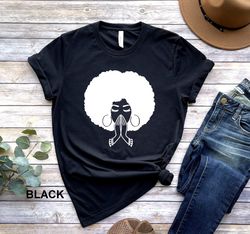 Afro Girl Shirt, Black Girl Shirt, Black Girl Gifts Tee, Black Girl Magic, Afrocentric Shirts, Black Queen Shirt, Afro A