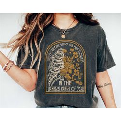 Find Someone Who Grows Flowers In The Darkest Parts Of You Shirt, Country Girl Shirt, Country Cowboys Gift, Cowboy Shirt