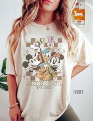 Disney Comfort Color Mickey & Co Shirt, Retro Classi