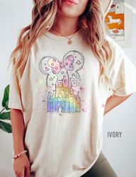 Disney Minnie Castle Comfort Colors Shirt, Disney Wa