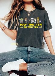 May The 4th Be With You Comfort Colors shirt, Disney