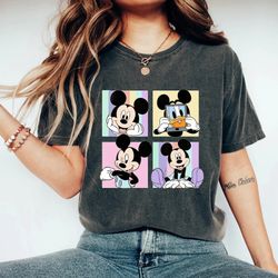 Disney Mickey Mouse Comfort Shirt, Disney Male Character Shirt, Disneyland Shirt
