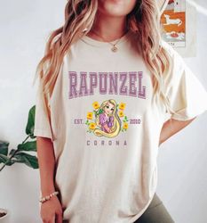 Disney Rapunzel Princess Comfort Shirt, Disney Girl Shirt, Disney Princess Shirt