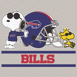 Buffalo Bills Snoopy Woodstock Svg, Sport Svg, Buffalo Bills Svg, Chicago Bears Footb