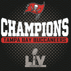 Champions Tampa Bay Buccaneers Svg, Sport Svg, 2021 NFL Super Bowl LV Svg, Tampa Bay