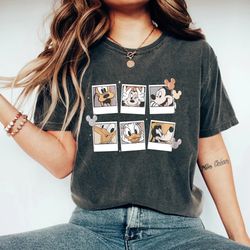 Vintage Mickey Minnie Polaroid Comfort Shirt, Mickey and Friends Shirt, Disneywo