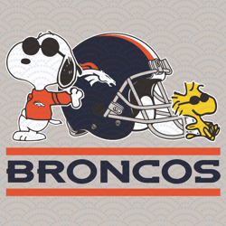 Denver Broncos Snoopy Woodstock Svg, Sport Svg, Denver Broncos Svg, Denver Broncos Fo