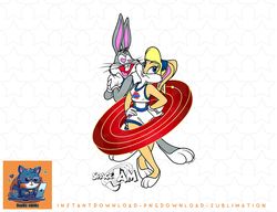 Space Jam Classic Bugs And Lola Bunny Heart Eyes Logo png, sublimation, digital download