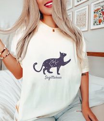Zodiac Horoscope Cat Mom Shirt, Zodiac Sign Sagitt