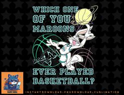 Space Jam Classic Bugs Bunny Basketball Maroons png, sublimation, digital download