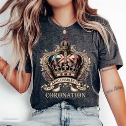 King Charles III Coronation Shirt, King Charles III Coronation 2023 Shirt, Third Coronation Gifts, 6Th May 2023 Tees, Ro