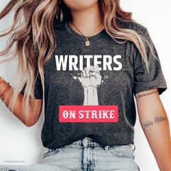 Writers Strike shirt, Pay Writers shirt, WGA Writers Strike shirt, Strike Until It's Write, WGA Solidarity, Solidarity w