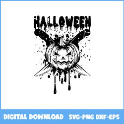 Halloween Pumpkin Knife Svg, Knife Svg, Blood Halloween Svg, Pumpkin Svg, Halloween Svg, Ai Digital File